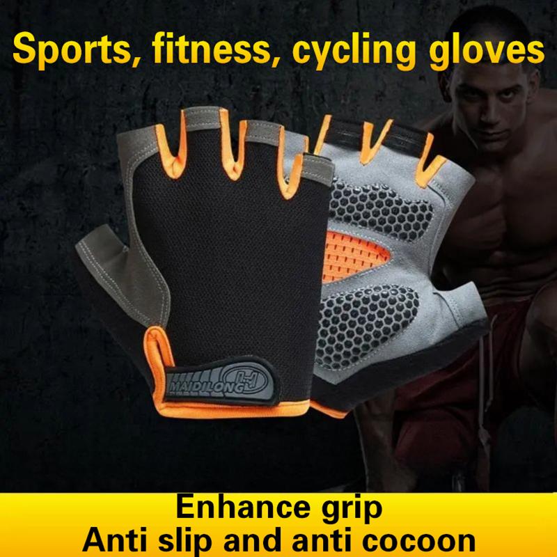 Wholesale Half Finger Cycling  - Fingerless Glove Knit review and price