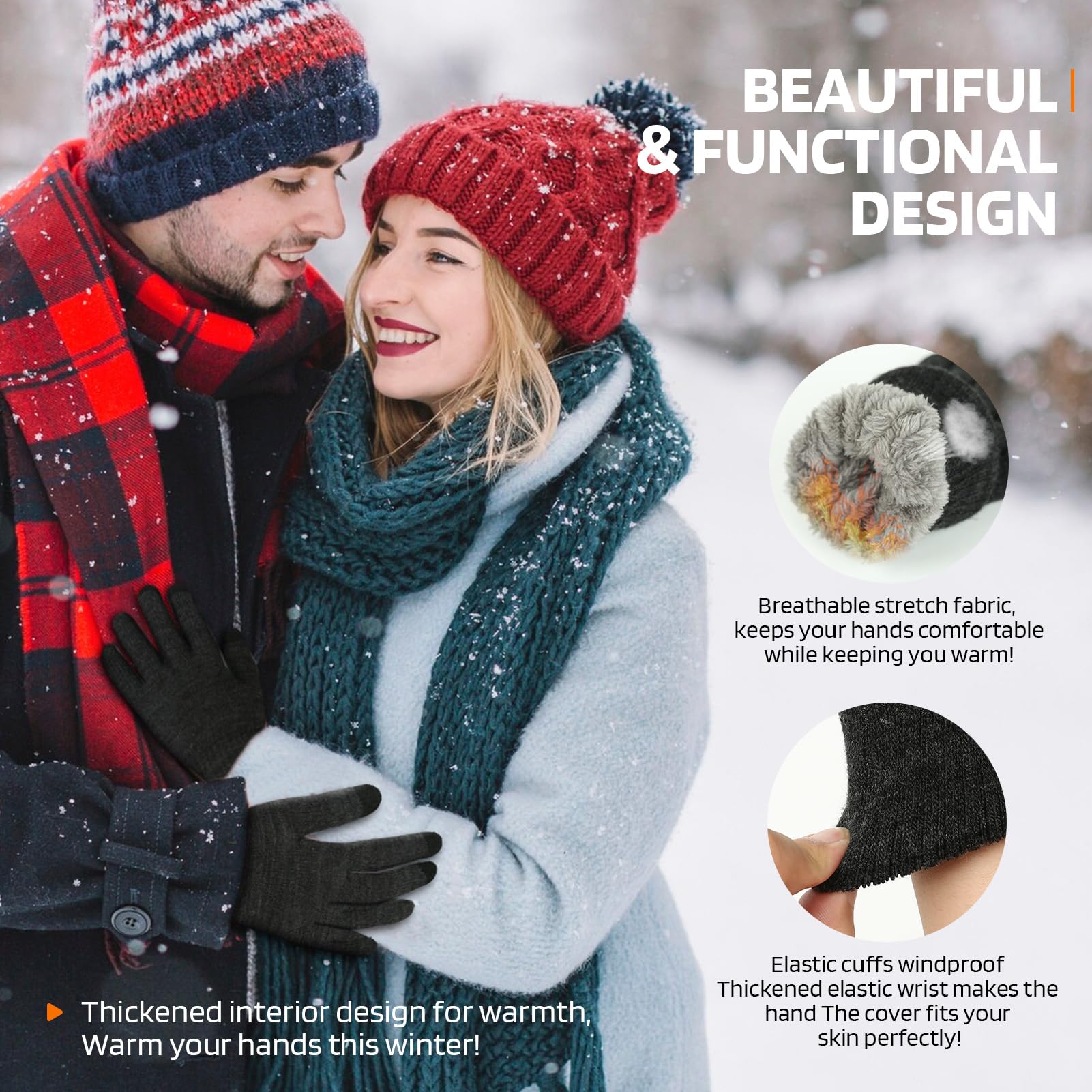 1-5Pairs Winter Outdoor Sports - Workout Glove Gym review and price