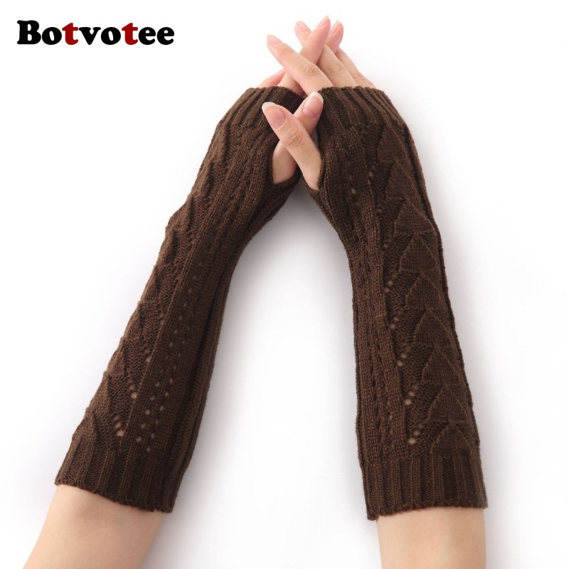 Botvotee for Women Winter Knit - Fingerless Glove Knit review and price