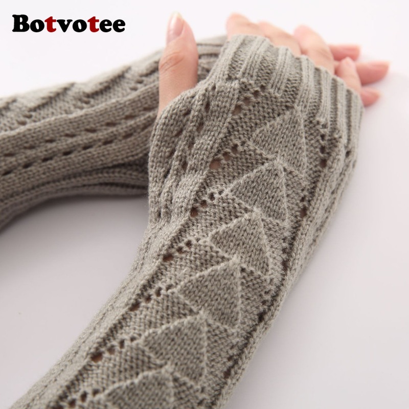 Botvotee for Women Winter Knit - Fingerless Glove Knit review and price