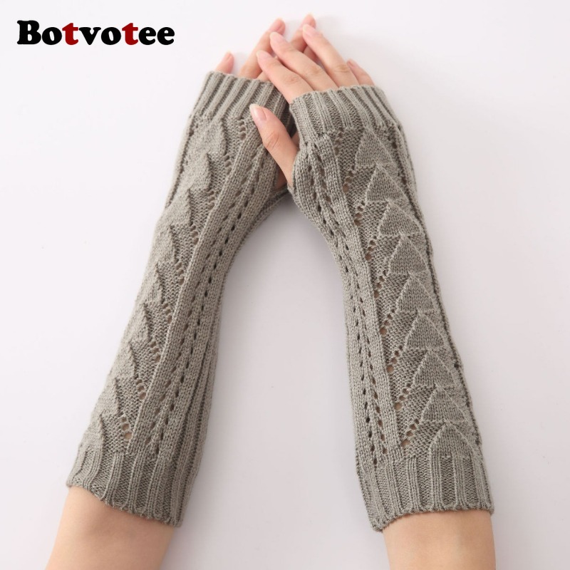 Botvotee for Women Winter Knit - Fingerless Glove Knit review and price